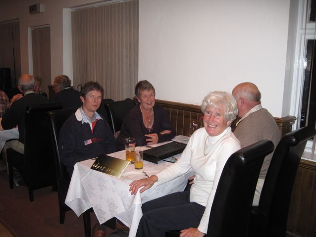 Autumn Supper at Sylhet Lodge in October 2009